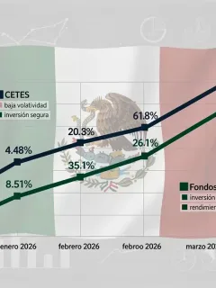 Inversiones de Bajo Riesgo 2026: CETES vs. Fondos de Deuda