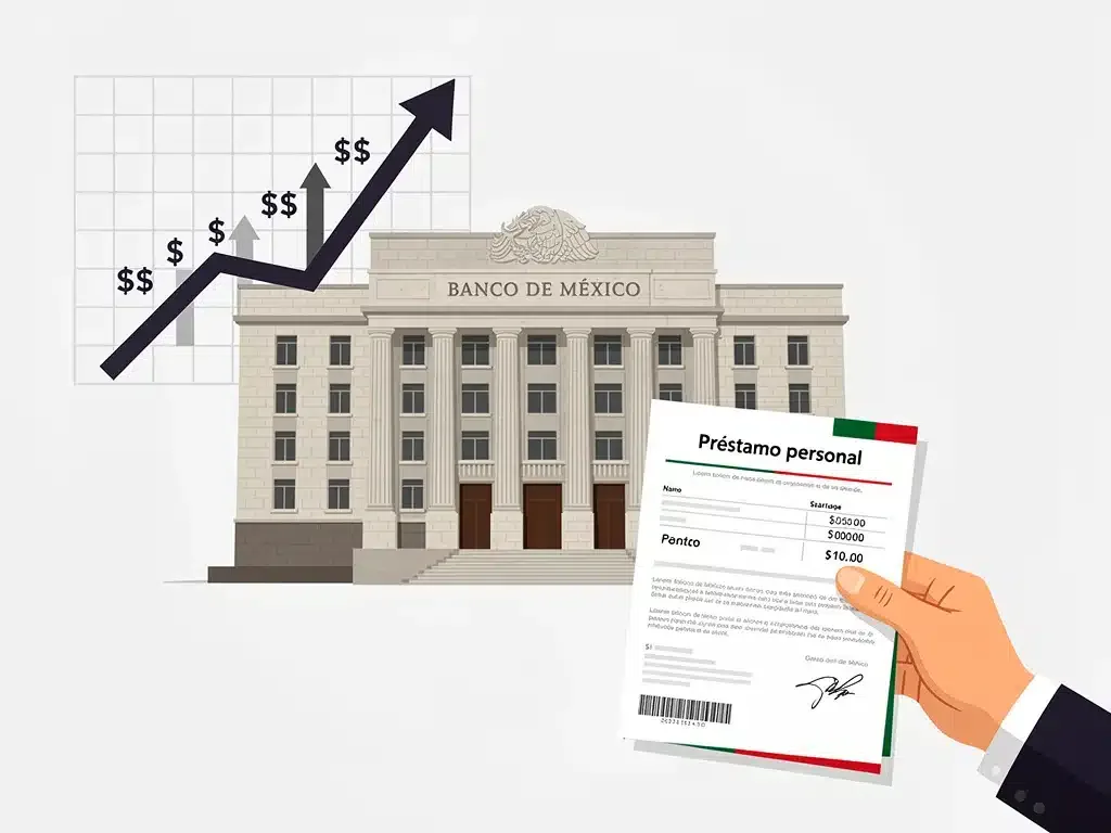 Impacto de la política monetaria de Banxico en préstamos personales 2026