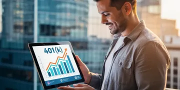 Persona revisando sus finanzas para la jubilación 401(k) en 2026