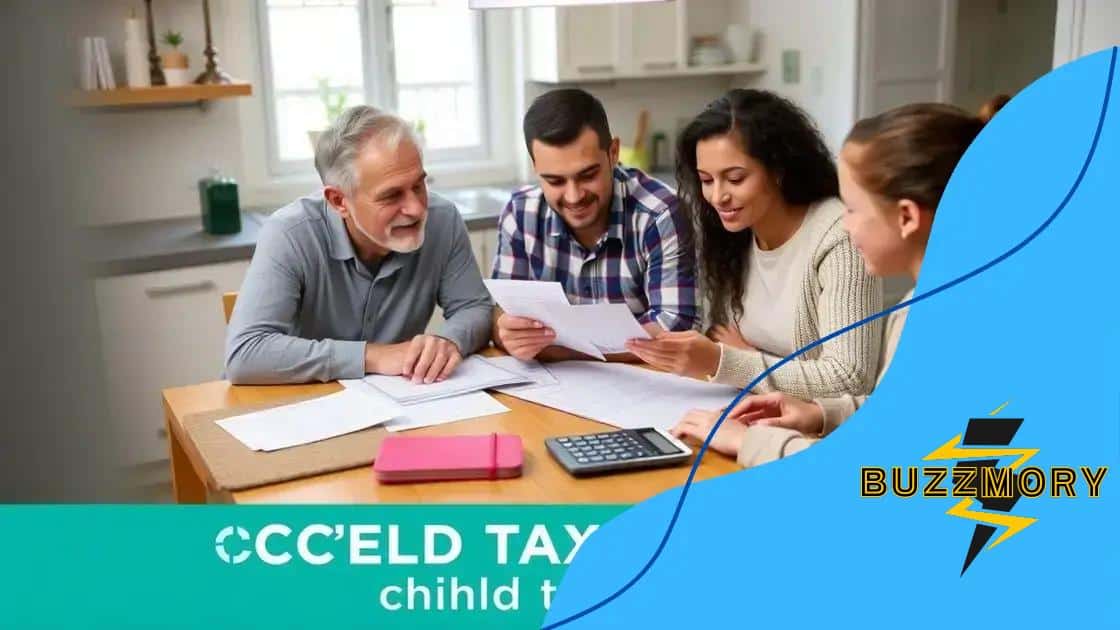 Impact of child tax credits on budgeting