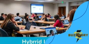 Trends in hybrid learning models for universities