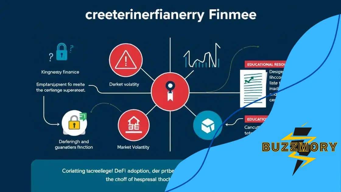 Risks and challenges of DeFi adoption