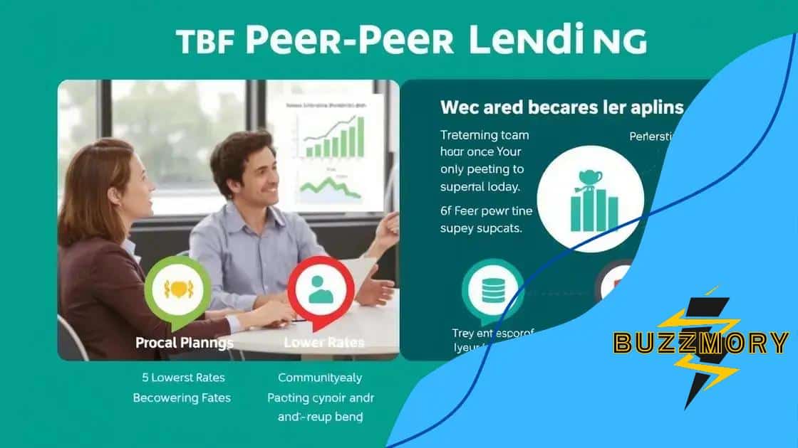 Advantages of using peer-to-peer lending