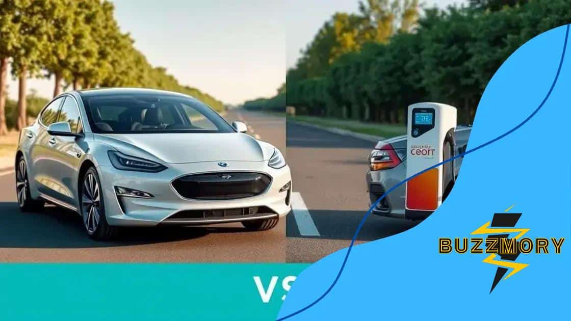 Comparing electric cars with traditional vehicles